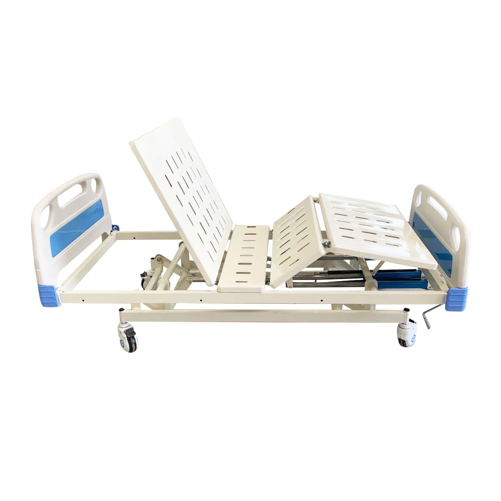 three crank hospital bed