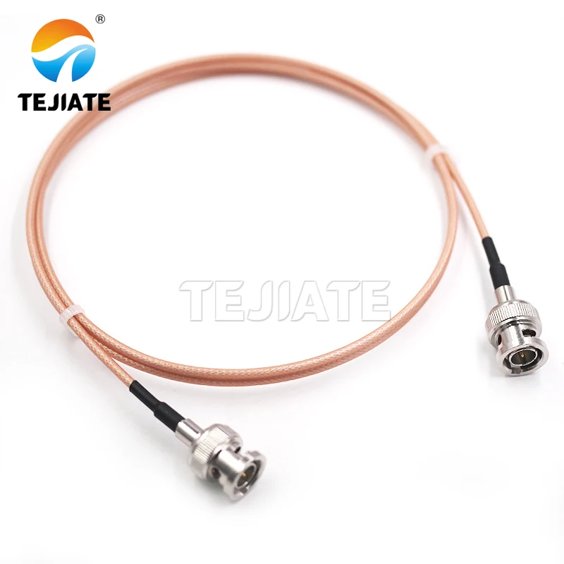 BNC к RG179 75 Ом OEM RF Перемычка коаксиальный кабель 2 м 3 5 длина прямой мужской с штекером