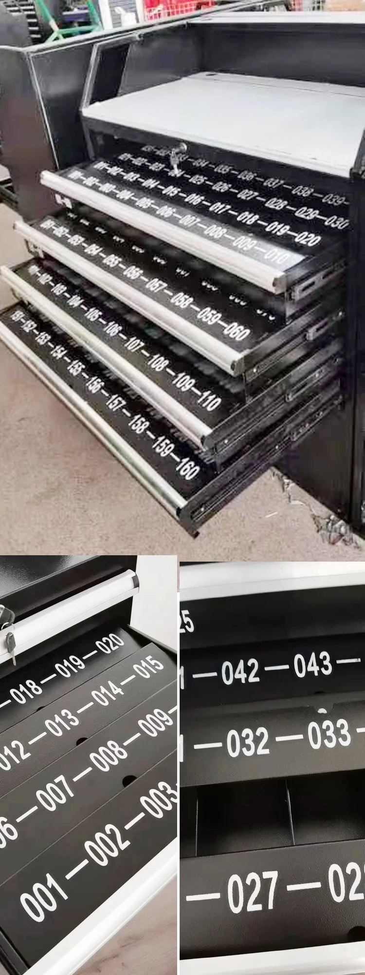 100key 150 key 200 key slots Deluxe Big Valet Parking Podium with Umbrella for golf club/hotel/night club