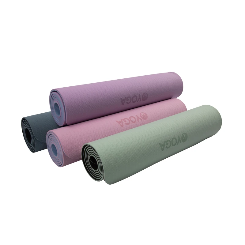 Новый изготовленный на заказ Пилатес 6 мм экологичный TPE материал коврик для йоги