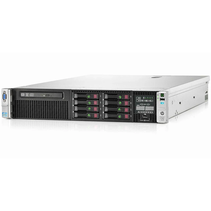 Used High Performance Proliant DL380p Gen8 2U 25 Bays SFF Xeon E5-2600 32gb 750W Rack Server