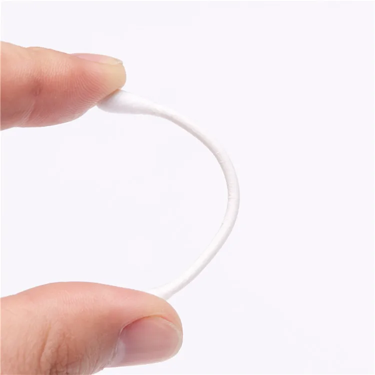 Eco friendly Baby Ear Buds Bamboo Cotton Swabs Natural Big Q Tip Cotton Buds Paper Sticks Ear Swabs Cotton Buds For Cleaning