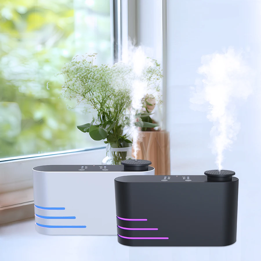 CNUS X4 New Design Difusores De Aceites Esenciales With Led Oil Diffuser Machine Luxury Perfume Diffuser