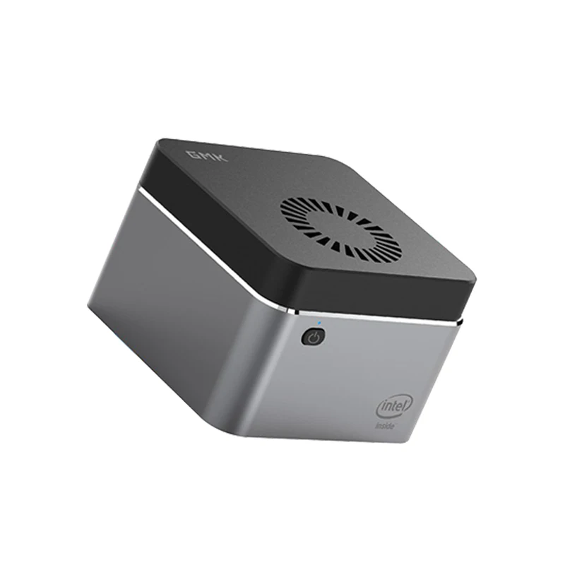 
Mini PC GMK NucBox Win 10(64-bit) Intel J4125 Mini Computer with 4K HD 8GB DDR4/128GB-512GB SSD Dual Band Wi-Fi Bt 4.2 