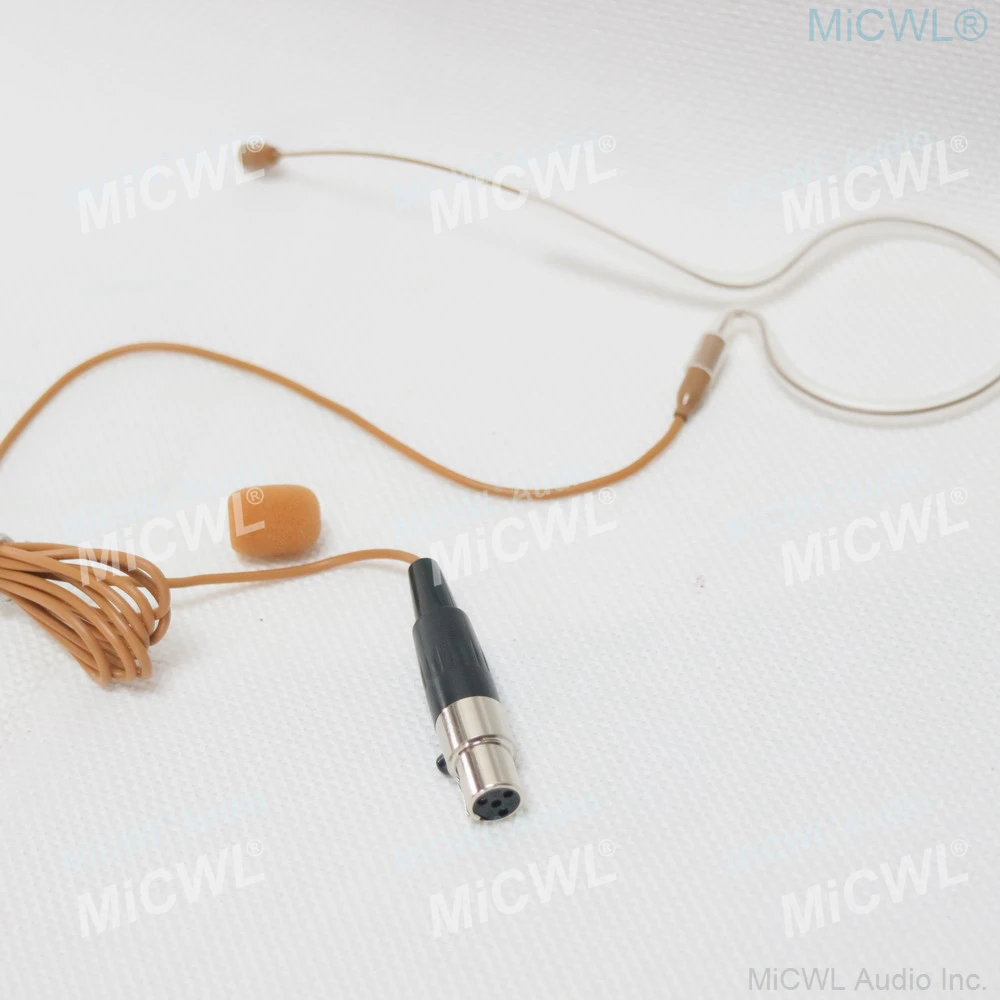 MX153 One Earset Hook Headset Microphone for SLXD PGX SLX ULX QLX GLX Wireless BeltPack Face Head Mics With Case