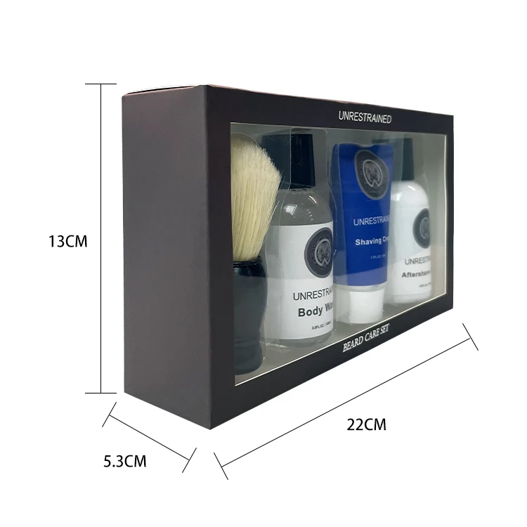 Wholesale Private Label Body And Beard Care Gift Set