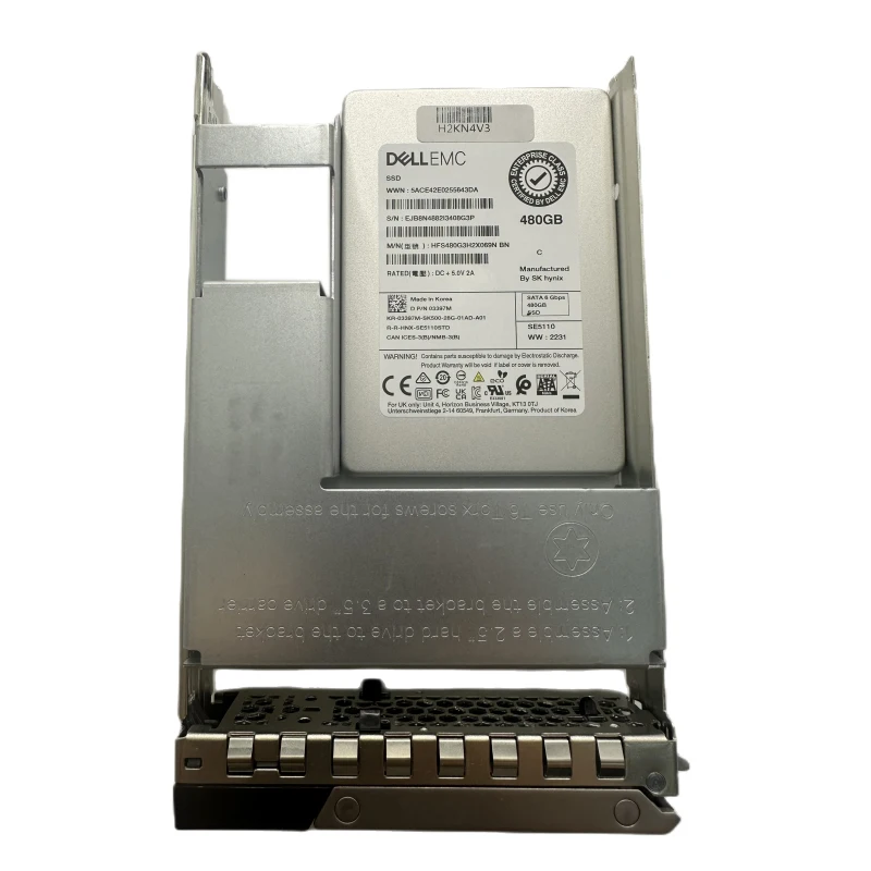 SSD 480GB Hard Disk Drive 2.5 Inch DELL SATA Hard Drive SSD