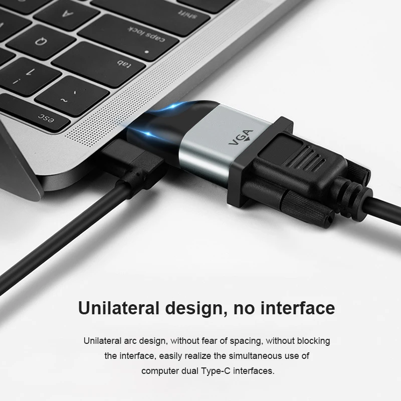 Top Sale Type C to HDMI 8k HD adapter VGA/3.1 Gigabit rj45 network port DP adapter 60HZ