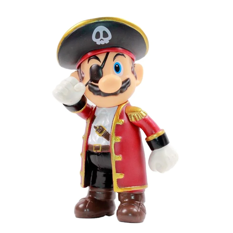 Новая игровая фигурка Марио из ПВХ вращающаяся голова SHF игрушка-фигурка для подарка