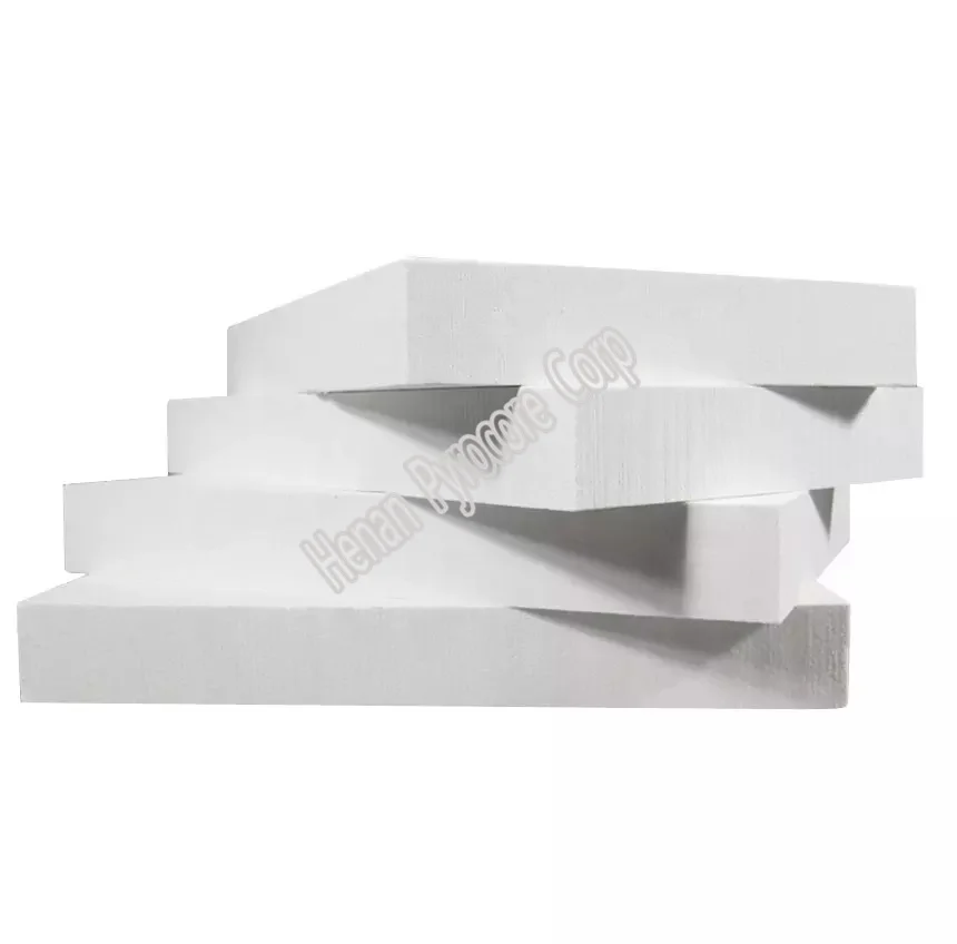 Low Thermal Conductivity High Temperature Resistant Kiln Furnace Insulation Vacuum Formed Ceramic Fibre Board