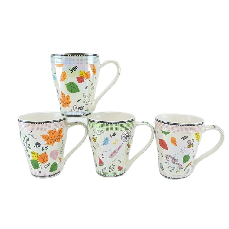 
Fairy tale coffee cup cute thermal conductivity good ceramic mug with handle coffee cup mug 
