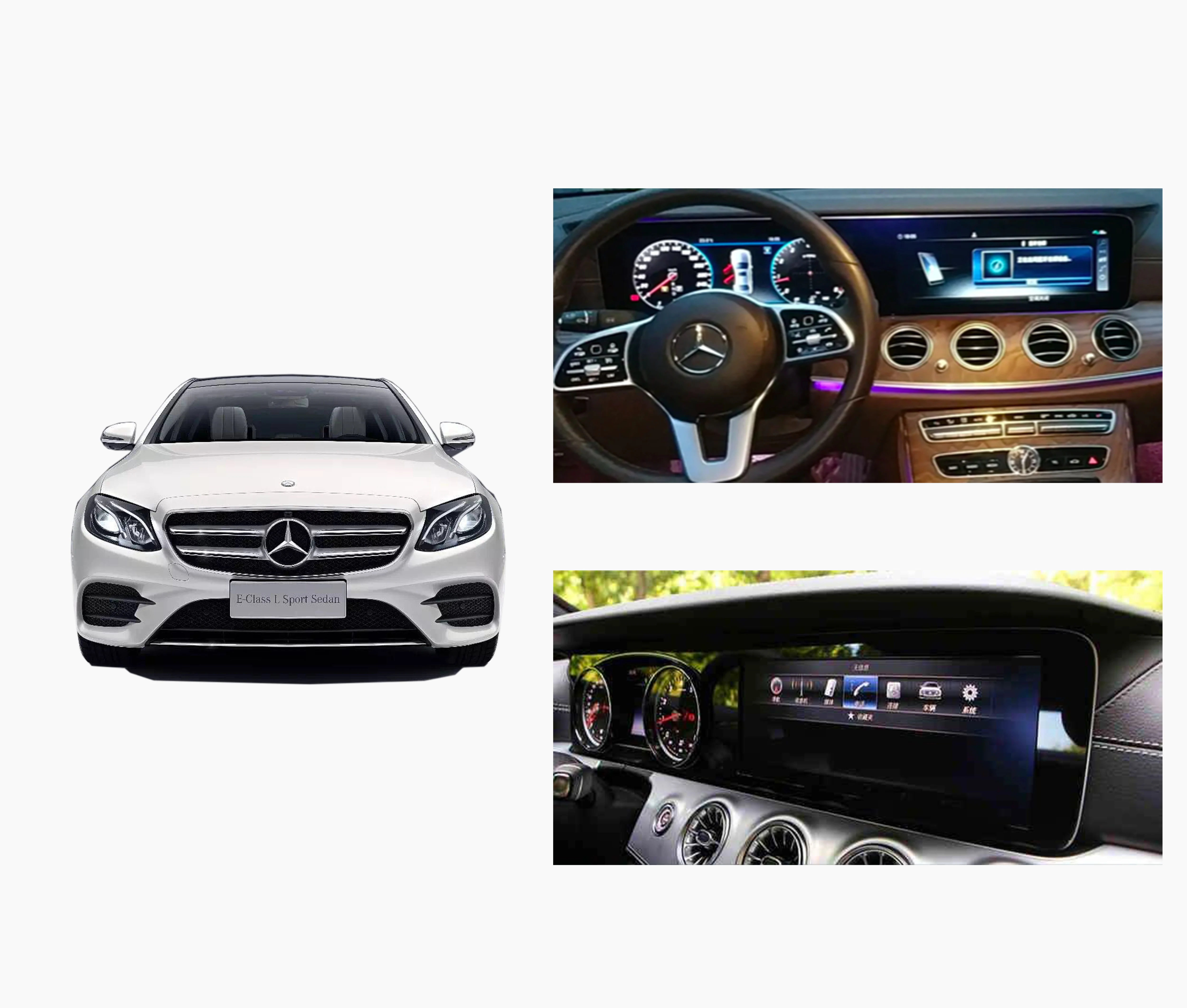 W213 instrument cluster multimedia car LCD display speedometer for E-class car navigation dashboard LED AMG
