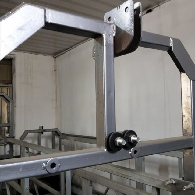 Galvanized hanging scaffold hanging platform\electric ladder lifting hanging working platform