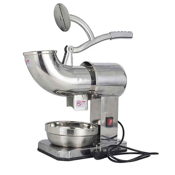 Электрическая льдодробилка для коммерческого использования, автоматическая машинка для снега, машинка для бритья для домашнего использования