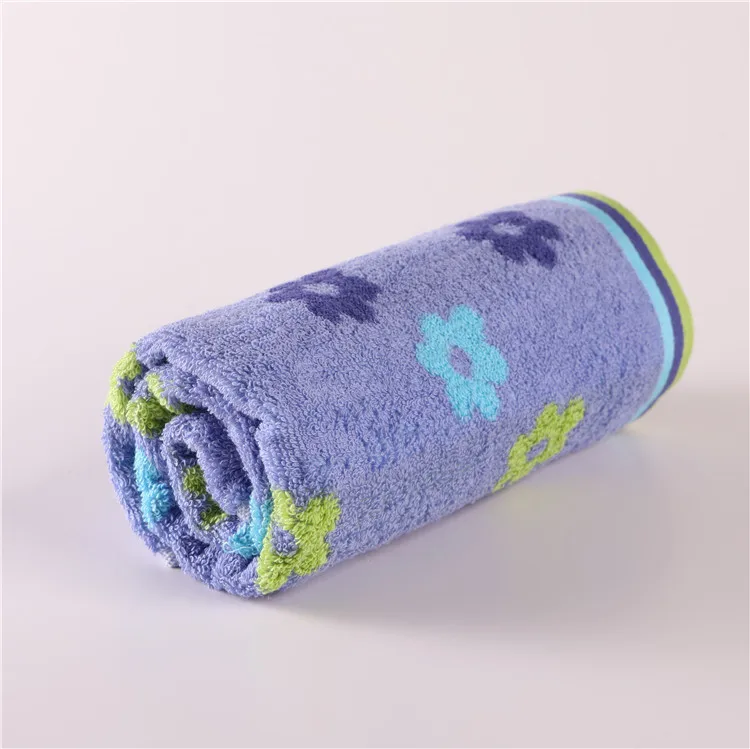 
Manufacturer wholesale custom logo jacquard pure cotton pillow towel 