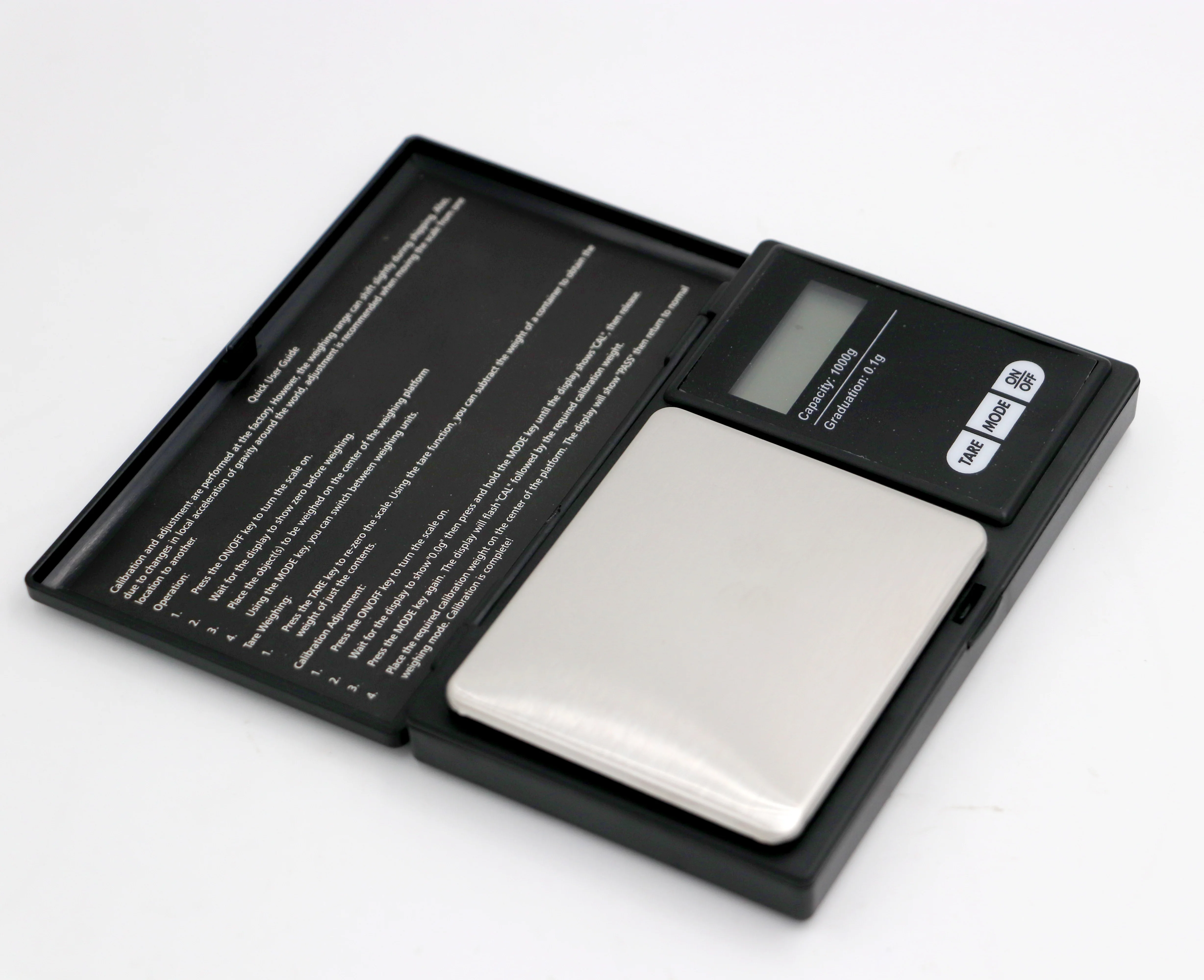 Q&H Wholesale Kitchen Pocket Scales Digital 500g/100g/200g/300g/1000g Compact Mini Electronic Jewelry Scales Digital For Weight