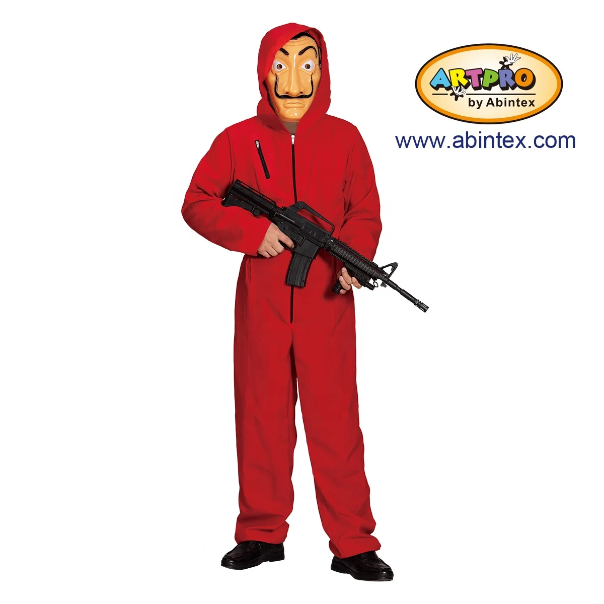 ARTPRO by Abintex brand La casa de papel costume boy or girl unisex costume (18-131C)