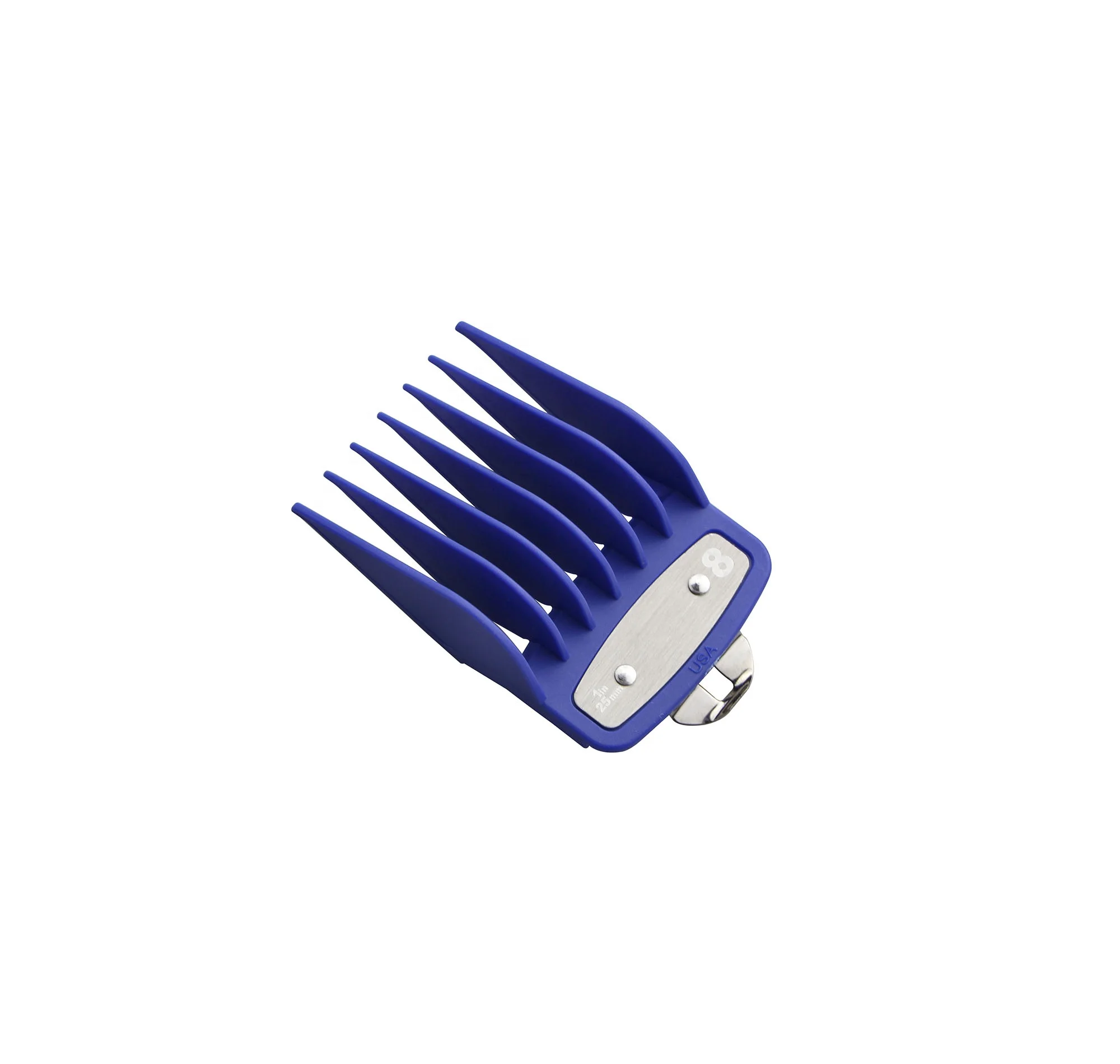 Hot Selling Universal Blue Positioning Guard Comb In 8 Pieces Set