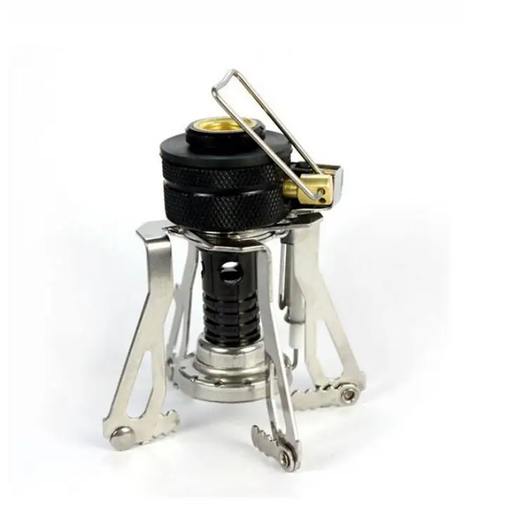 Haiyan Miniature Furnace Outdoor Stoves Camping Portable Petty Outdoor Gas Stove Furnace Rapid Fire Picnic Equipment