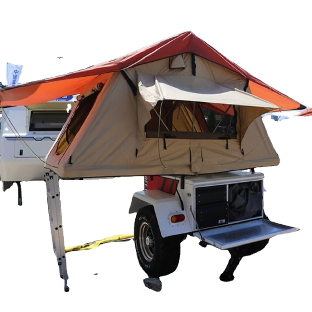 Wholesale 4WD Camping Car Roof Tent Windproof Soft Car Roof Top Tent