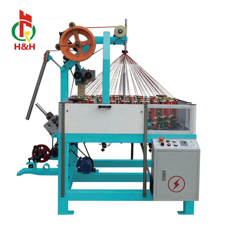 Henghui High Speed 120 Spindle Fiberglass Sleeve Horse Braiding Machine