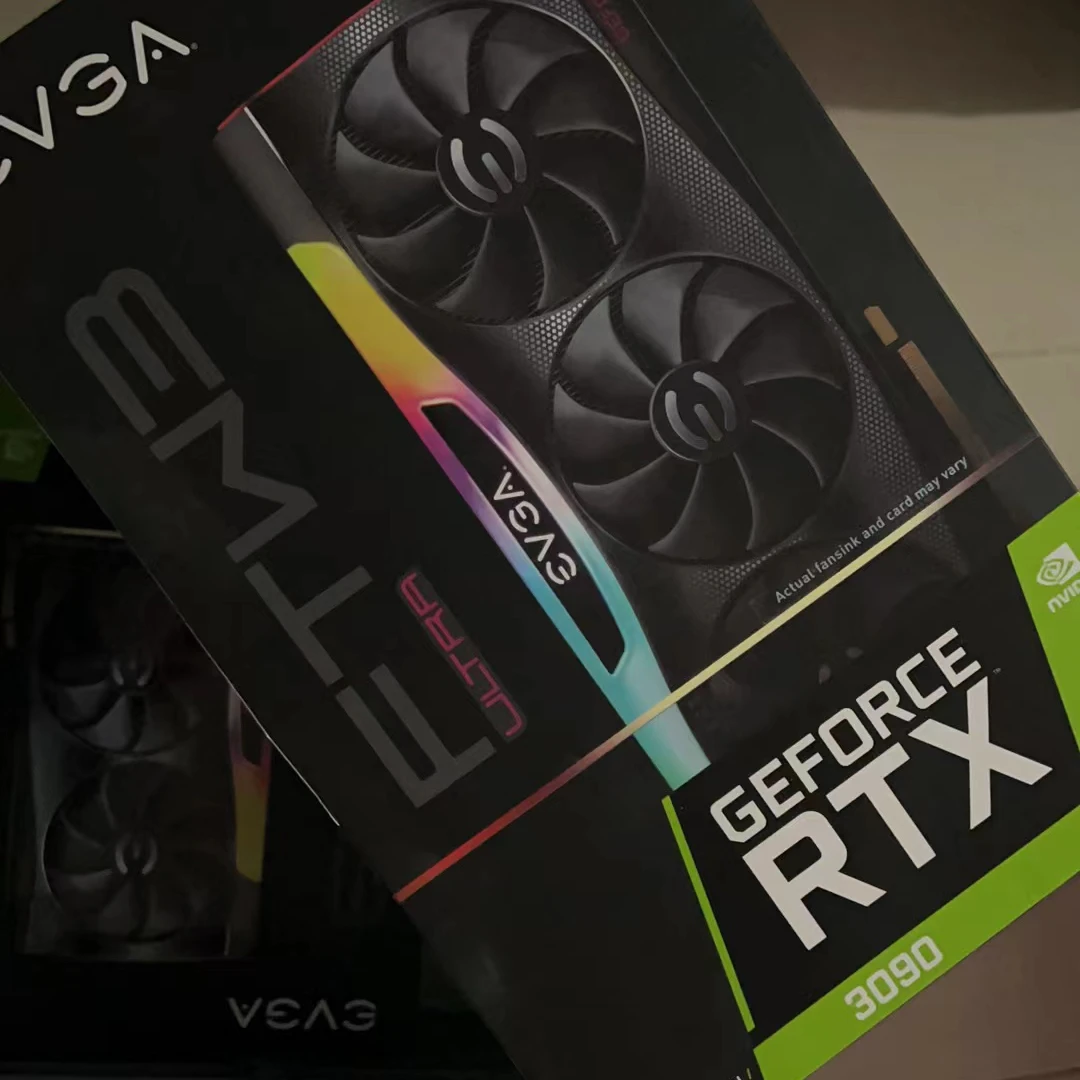 Б/у EVGA G eForce RTX 3090 XC3 24G GDDR6X iCX3 игровая видеокарта