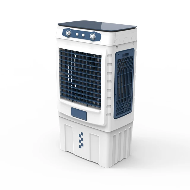 Напольный малошумный Испарительный воздухоохладитель, лидер продаж, Вьетнам, Водяной охладитель 8000m 3/h55L