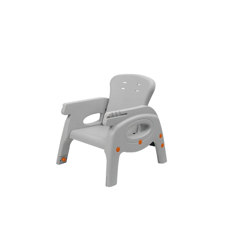 2022 unique adjustable height learning 3 in 1 kids plastic toddler baby booster dining eating feeding chair games chair