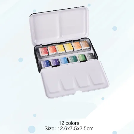 Professional 36Colors Aquarelle Watercolor Paint Set