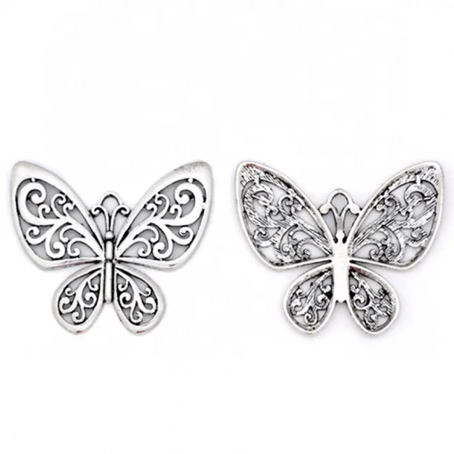 Accessories For Jewelry Making Big Hole Round Spacer Beads Silver Metal Bead Zamak Necklace And Bracelet Jewelry2.5mm.