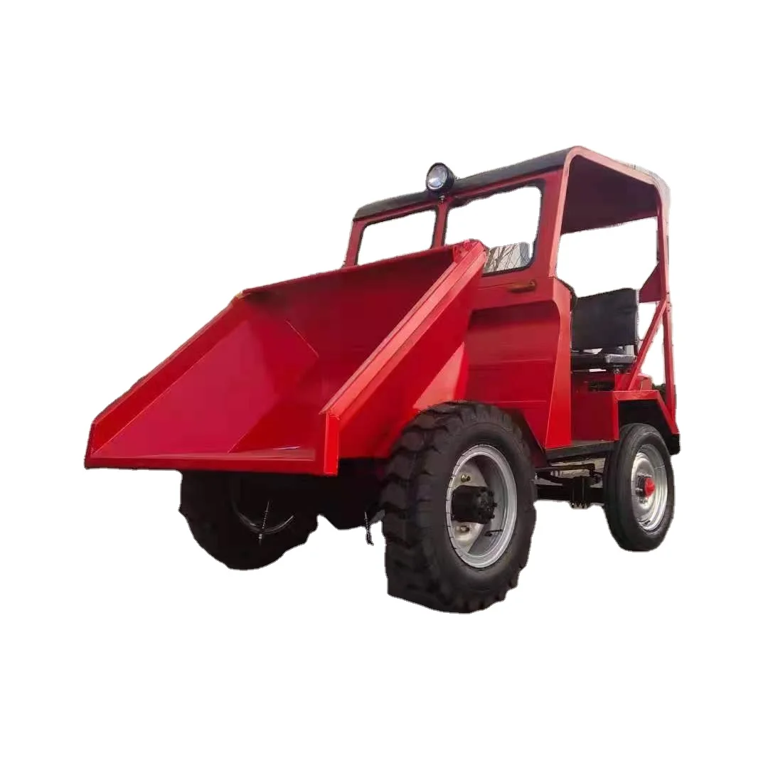 1 TON 2 TON loading weight dumper loader New condition Rough Terrain 4x4 mini dump truck 3 ton swivel dumpers