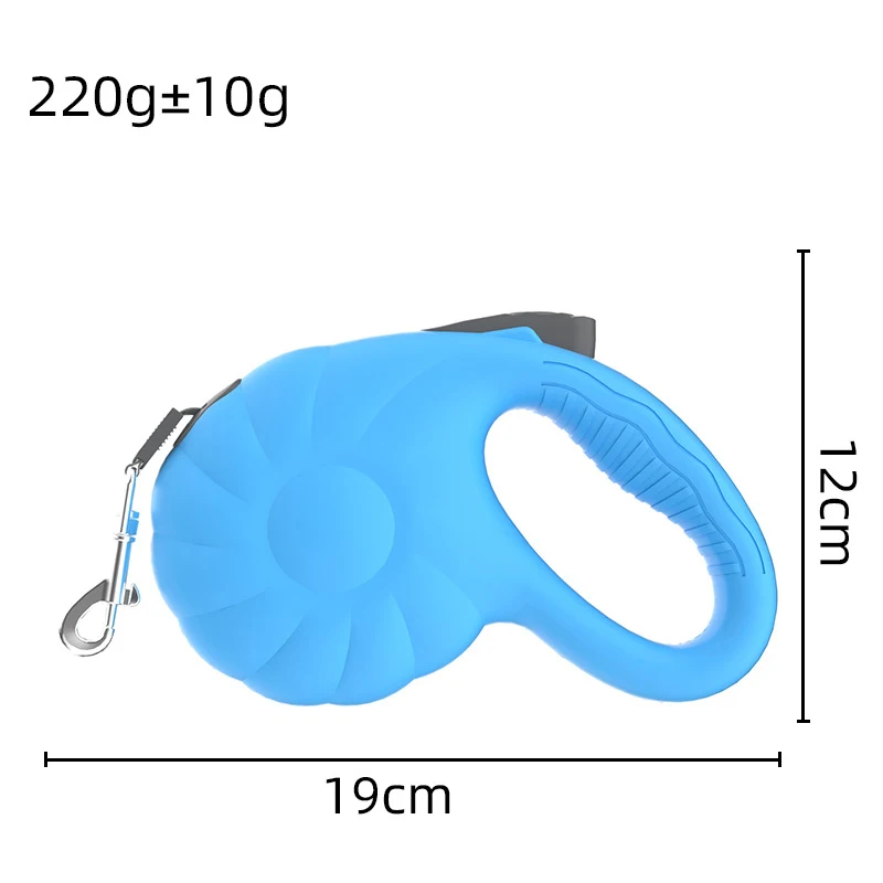 Dog Collar ABS Thickening Luminous Outdoor Multifunctional Retractable Pet Cat Tractor Leash Dogs Accessories Pet Traction Rope