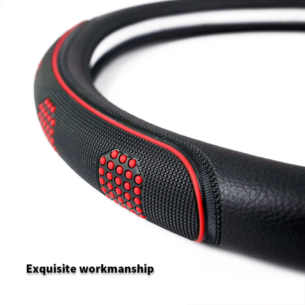 15 Inches New Arrival  Very Good Feel Carbon Fibre Steering Wheel Covers