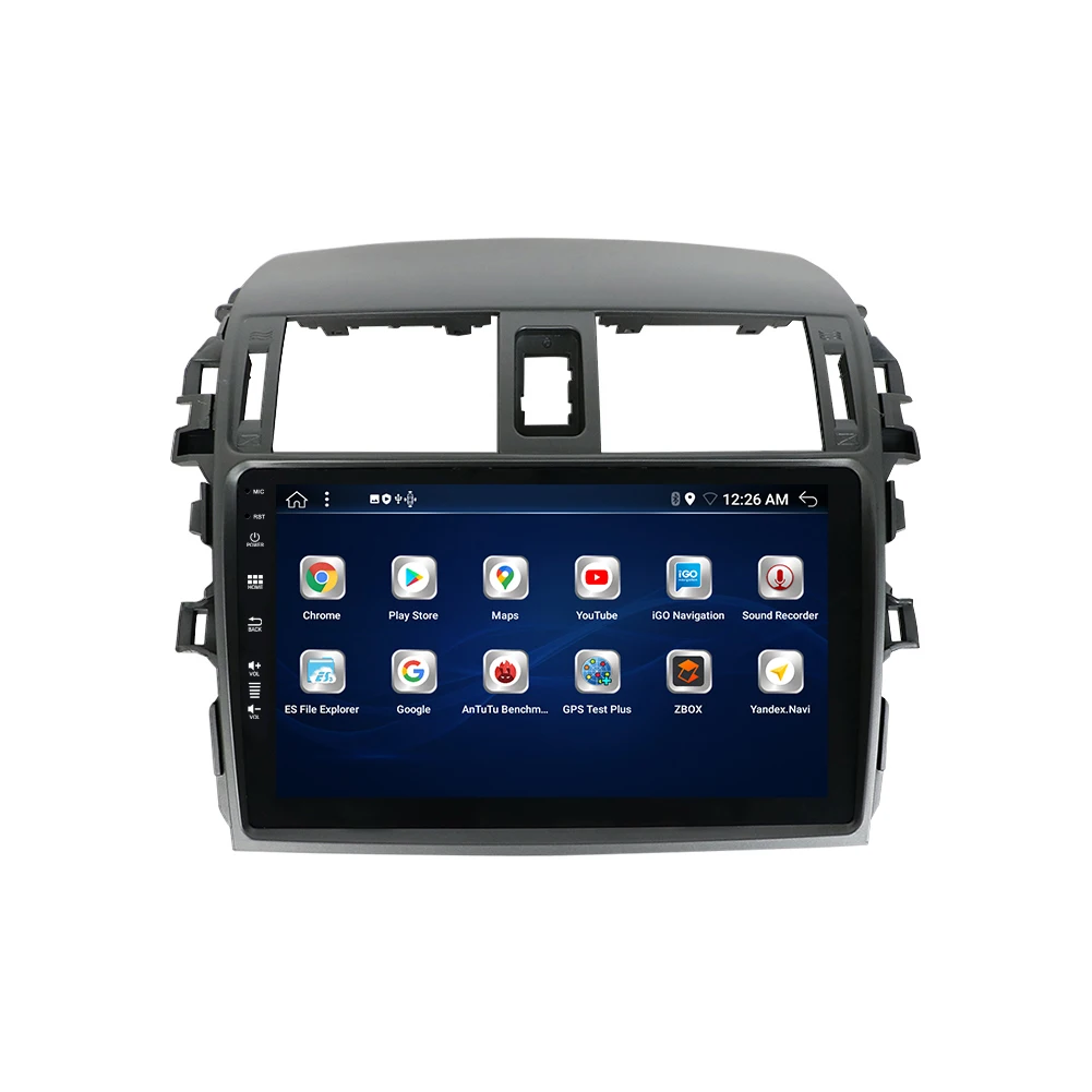 Manufacturers wholesale 9 inch Navigation built in car multimedia audio car reversing image Car DVD Player for Toyota Corolla