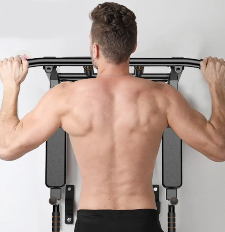 Multi New Arm Muscle Trainer Fitness Equipment Solid Square Tube Bar Wall Single and Parallel Bars Pull Up Wall Horizontal Bars