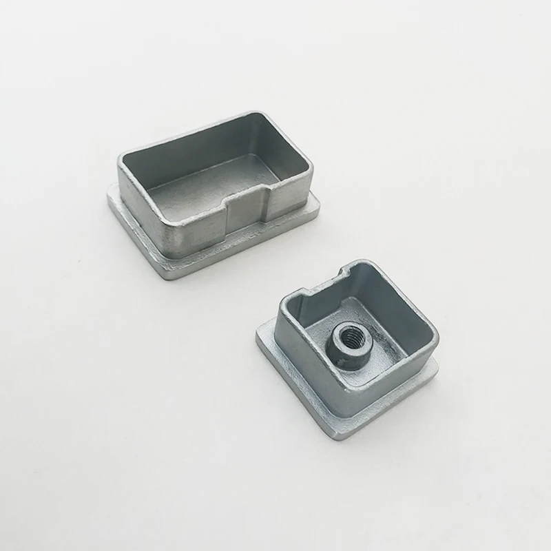 Stainless Steel Square Pipe Post Tube Square Handrail Base Plate Cover Stair Railing Pipe Base Cover