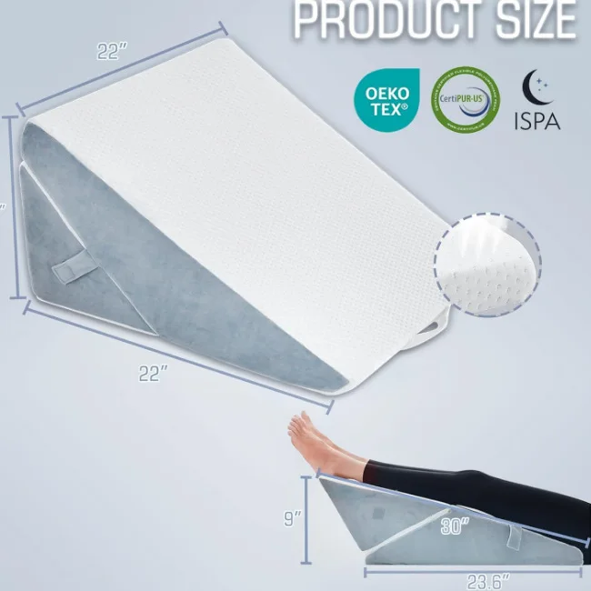 Pillows For Sleeping Memory Foam Bed Gap Filler Mattress Headboard Wedge Pillow Cool