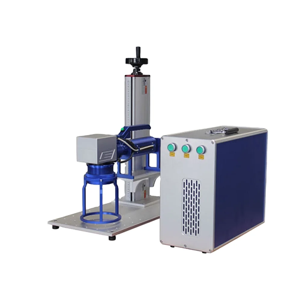 Portable 30W tyre QR code logo printing Handheld Mini Marker Fiber laser marking machine for metal engraving printing machines