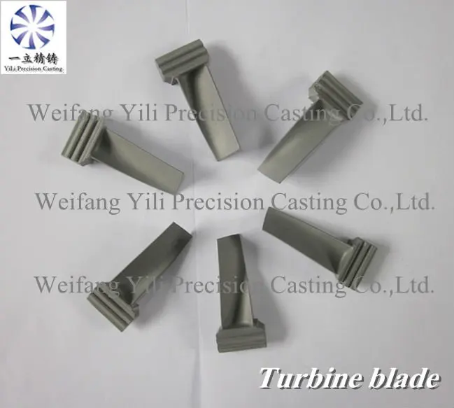 Turbocharger turbine blade used for detroit diesel spare parts