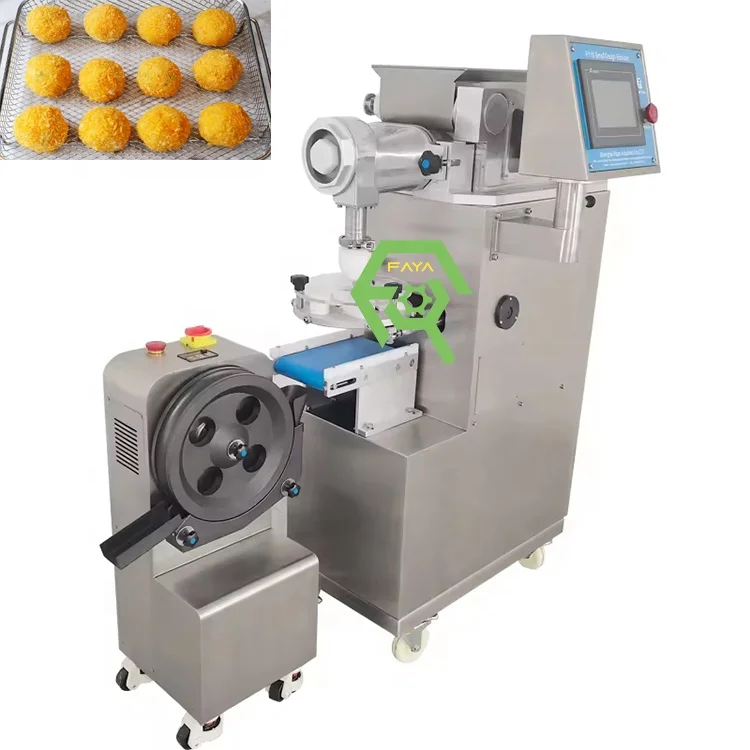 Coconut Balls/chocolate Protein Balls filling balling coating machine