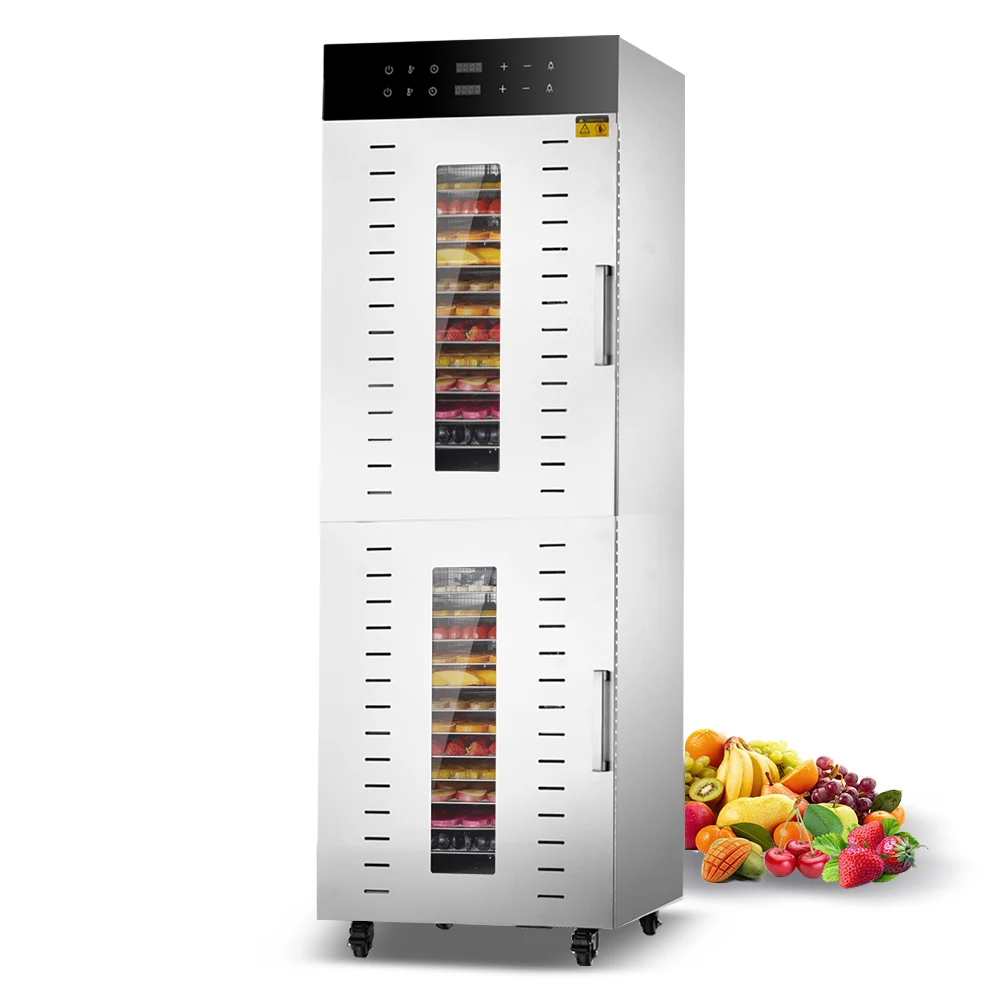 32 Trays Food Fruits And Vegetables Dehydration Machine Stainless Steel Food Dehydrator