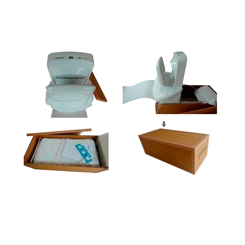 Commercial Bathroom High Speed Wall Mounted Fast Dry Double Side Infrared Sensor Touchless Electric Automatic Jet Hand dryers