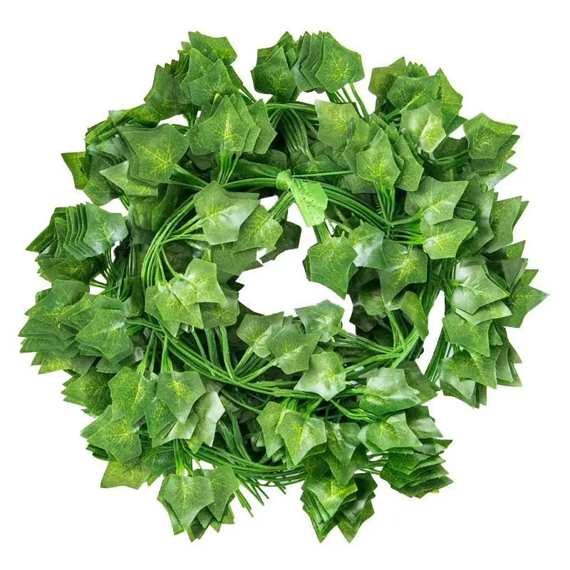 12pcs Artificial Ivy Vines Wholesale Wedding Home decorative artificial leaves garland