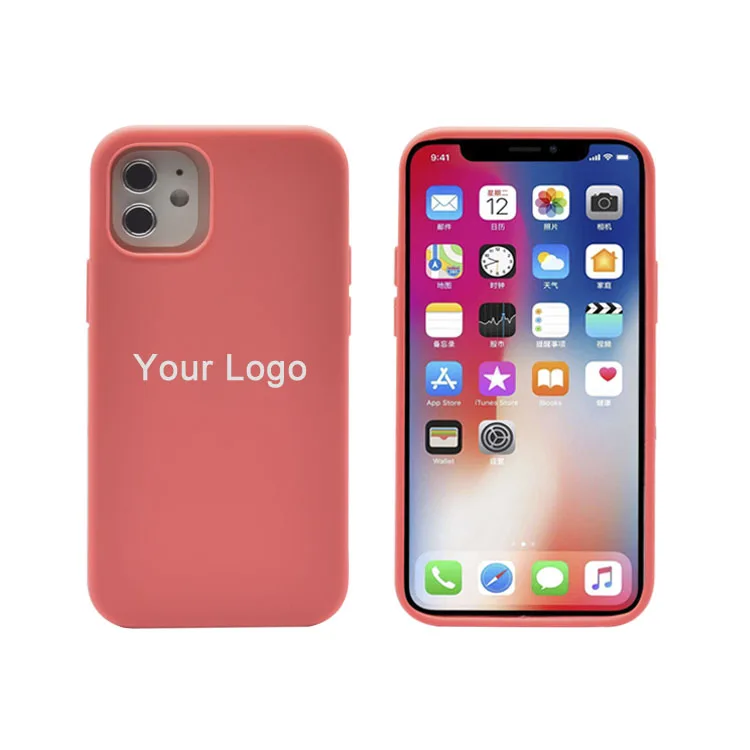 
Premium Silicone Protective Phone Case Eco Friendly Mobile Phone 2020 Case for Phone 12 