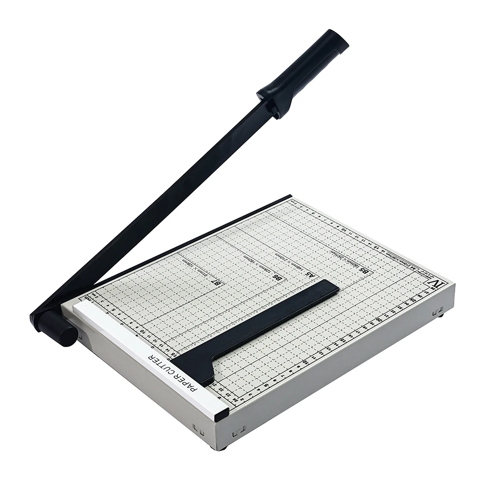Metal Manual A4 Guillotine Wrapping Paper Cutter 12*10 inch Photo Paper Hand Cutter Saving Trimmer