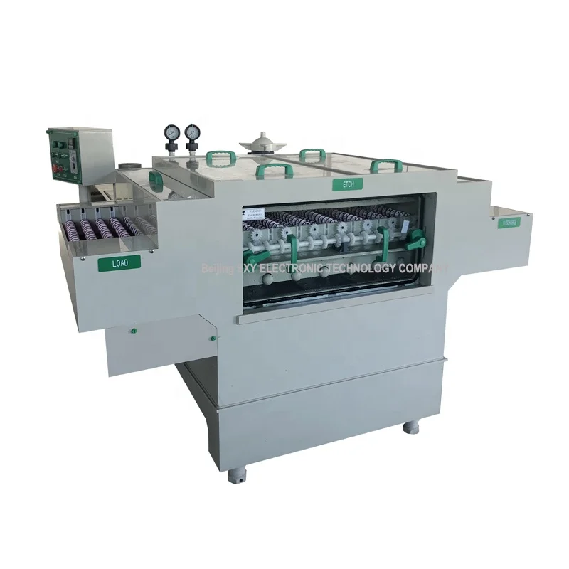Double Side Photo Chemical Etching Machine for metal nameplate,signs,logos