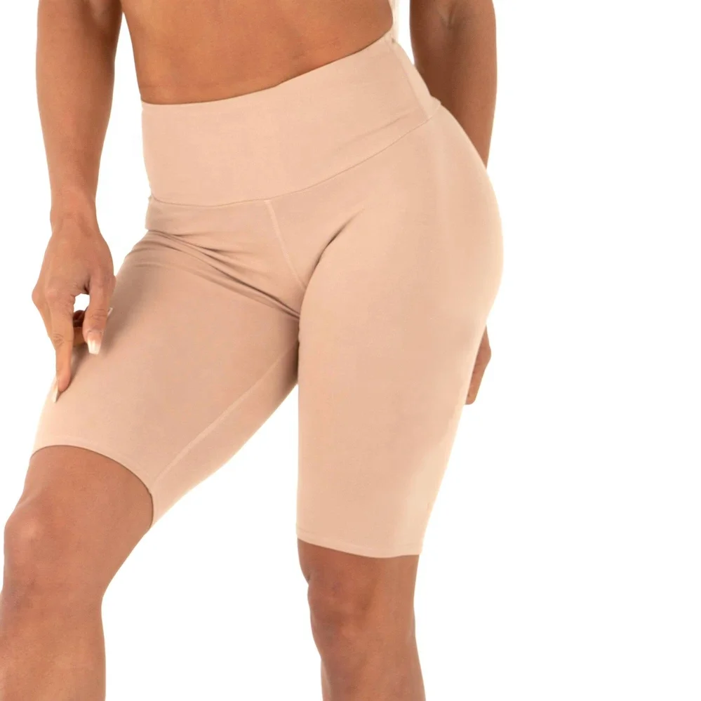 High Waisted Scrunch Butt Yoga Shorts Sexy Girls Wearing Push Up Biker Shorts Gym Active Wear