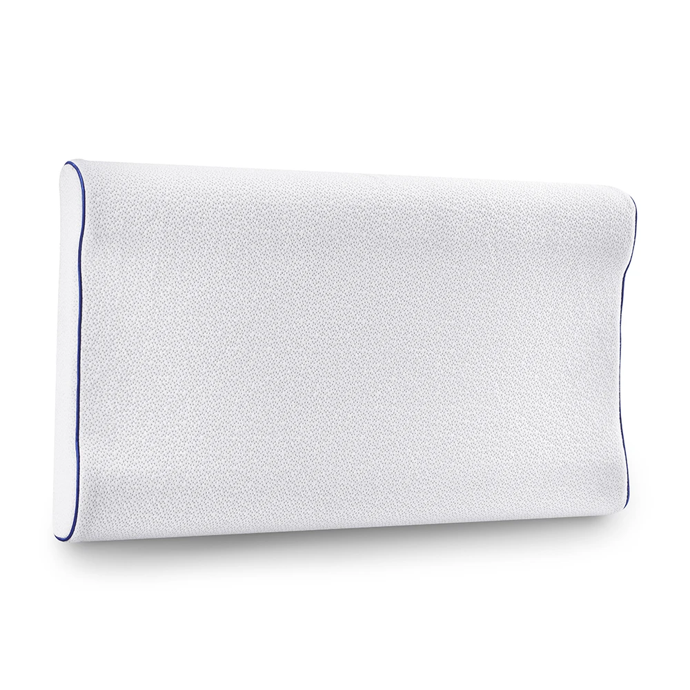 MoonLife 60*35*8cm Environmentally friendly polyurethane memory foam Flat pillow for flat bed