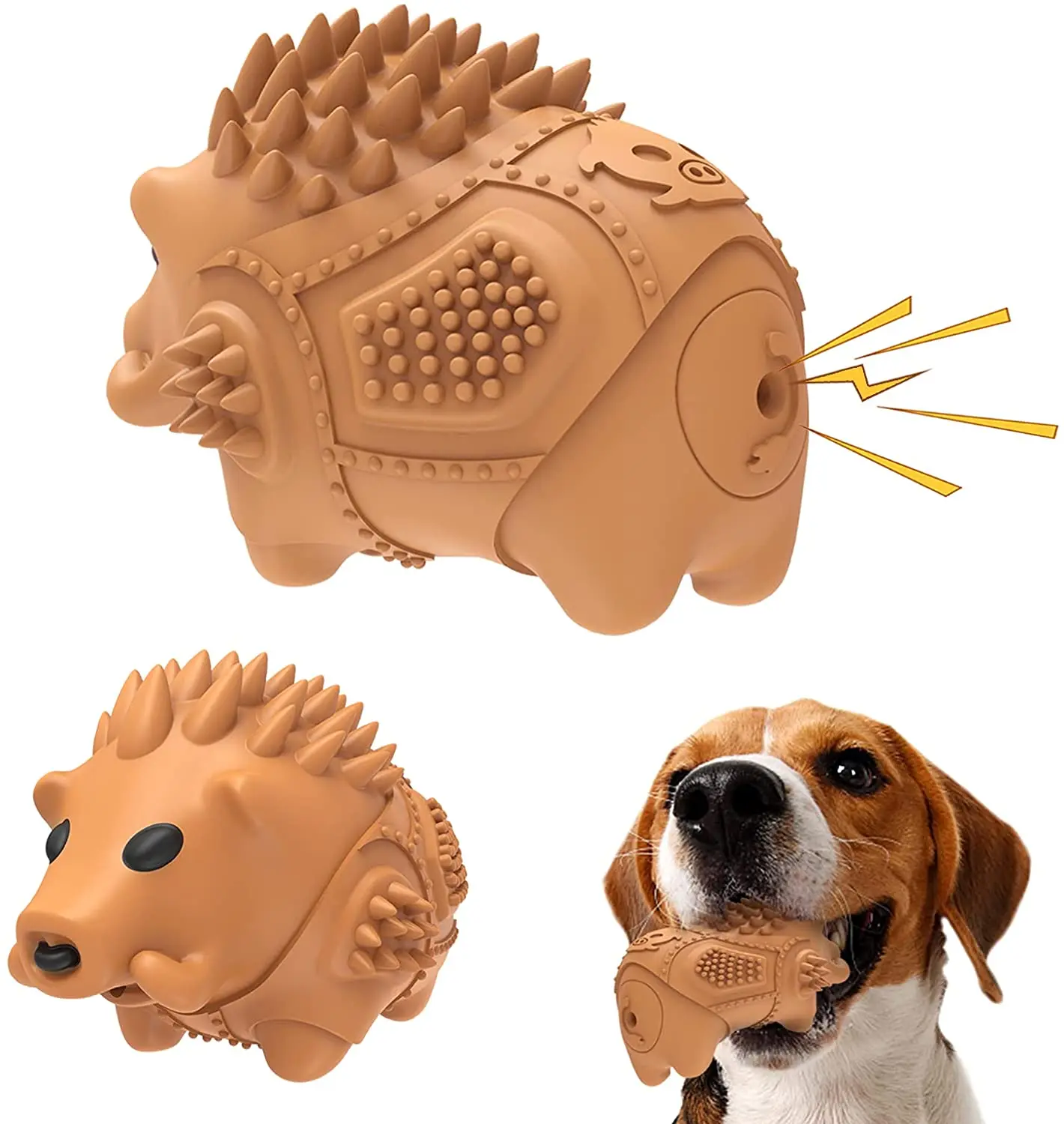 Жесткие игрушки для агрессивных собак, большая порода, 100% натуральный каучук, подарки для собак