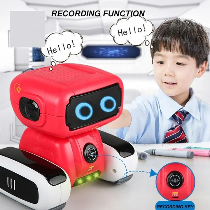 Intelligent interactive Talking Robot electric smart plastic dancing robot toy with light and music